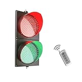 LED Ampel mit Fernbedienung, wasserdicht IP65 für den Außenbereich in Straßen und Mautstellen
