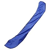 Veemoon Ersatzabdeckung für Bimini Top Bootsverdeck 600d Oxford Gewebe UV Beständig Blau mit Aufbewahrungstasche Passend für 3 Bogen Rahmen 155 183cm