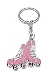 H-Customs Inliner Roller Schuhe pink Schlüsselanhänger Anhänger