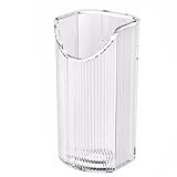 Lokaquk Umbrella Stand Indoor Entryway, Wall-Mounted Transparent No-Drill Indoor Umbrella Stand Rack, Stylish Umbrella Bucket, Space Saving Simple Storage Box for Entryway Corner