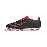 adidas Predator.4 L Fxg J Sneaker, Core Black/FTWR White/Solar Red