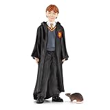 SCHLEICH Harry Potter | Ron Weasley & Krätze 42634 | Sammelfiguren Set mit Zauberlehrling & Ratte | Sammelfigur & Geschenkidee für Fans und Kinder | Spielfiguren ab 6 Jahren | 2-teiliges Set