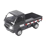 Ferngesteuerter Lkw – elektrisches Spielzeugauto RC 1:16 mit LED-Simulationslichtern | Realistische ABS 336 g Fahrzeuge treiben automatisch, Transpor Werkzeug