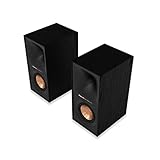 Klipsch R-40M Black (Paar) - Regallautsprecher Schwarz 4,25 Zoll Woofer 50 W / 200 W - 8 Ohm, Mediano