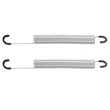 Yardenfun 2 Stück Ersatzfedern aus Stahl für Relaxsessel – 7 Zoll Feder für Sitzverlängerungs und Hebelmechanismus Ersatzteil für Sofa und Gartensessel Reparatur