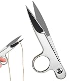 Stickschere Edelstahl Fadenschere U-förmiger Kreuzstichschneider Zum Sticken Edelstahl Stoffschere Nähschere Fadenschere Handarbeitsschere Für Kunst, Handwerk, Fadenschneiden, Angeln