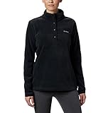 Columbia Damen Fleece Pullover, Schwarz, S