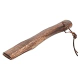 AKOOSY Ergonomischer Holzbeil stiel Anti rutsch Ersatzgriff aus Naturholz für Kurze Axt Mini axt Stiel Kompatibel mit Beilen und Spaltäxten