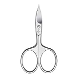 ZWILLING Kombi Nagelschere (Schere für Nägel und Nagelhaut, Gebogene Schneide und feine Spitze für präzisen Schnitt), Premium, Silber, 90 mm