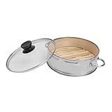 MOTHNUR 1 Satz Dampfer pressure cooker druckkochtopf Dampfgarer Set cocotte minute Dampfgarer für Teigtaschen Schüssel Weiden multi Luft groß pfannenwender Dampfkörbchen Küchenwaren Bambus
