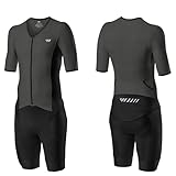 Lo.gas Herren Pro Trisuit Kurzarm Triathlonanzug für Rennen...