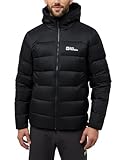 Jack Wolfskin Herren Nebelhorn Down Hoody M Rds, Schwarz, XXL EU