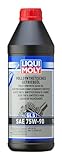 LIQUI MOLY Vollsynthetisches Getriebeöl (GL5) SAE 75W-90 | 1 L | Getriebeöl | Hydrauliköl | Art.-Nr.: 1414, farblos