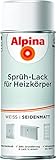 Alpina Sprüh-Lack für Heizkörper 400ml seidenmatt