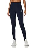 adidas Damen Lin Leggings, Legink/White, L
