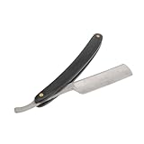 ABOOFAN Manueller Rasiermesser Herren Vintage Bart Rasierer Sicher Sanft Haut Scharfe Klinge Barber Rasiermesser Friseursalon Werkzeug Für Sauberes Rasieren Und Bartpflege
