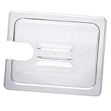SOLUSTRE Transparenter Ersatzdeckel für Slow Cooker Wiederverwendbarer Haushaltsbehälter Deckel Passgenaues Zubehör für Langsames Kochen Platzsparend Klar zur Sichtkontrolle Geräuscharm