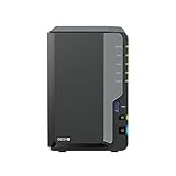 Synology DS224+ 2-Bay Diskstation NAS (Intel Celeron J4125 4-Core 2.0 GHz 2GB DDR4 RAM 2xRJ-45 1GbE LAN-Port) 8 TB Bundle mit 2 x 4 TB WD Red Plus HDDs (WD40EFPX - 68C6CN0)