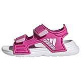 adidas Unisex Baby Altaswim Sandals, Lucid Fuchsia/FTWR White/Clear pink, 22 EU