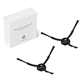 roborock Original Zubehör,Silikon Seitenbürsten für Staubsauger der Serien Q Revo/Q7 Max/Q8 Max/S7 Max Ultra/S7 Maxv Ultra/S7 Pro Ultra/S8 Pro Ultra/Q5 Pro+, 2er Pack(Schwarz)