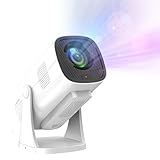 Philips Neopix 250, Heimkino-Beamer, Full HD 1920 x 1080p, um 180 Grad drehbar, Google TV, Spiegelmodus, Wi-Fi 6, Stereoton 2x3 Watt, Weiß