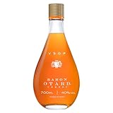 Baron Otard VSOP Cognac, 40 Vol.-%, 70 cl / 700 ml, Doppelt destillierter Premium-Cognac, gereift in Eichenfässern, mit floralen Noten und einem Hauch von Birne, Tabak sowie Madagaskar-Vanille