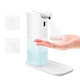 Desinfektionsspender Automatisch, aifulo Desinfektionsspender Sensor, Berührungsloser Desinfektionsmittelspender Wand 400ml mit Tropfschale, 4-Stufig für Schule, Büro, Krankenhaus, Hotel, Restaurant