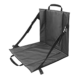 Ronyme Stadionsitz Bleacher Stuhl Einstellbares Riemen wasserdichtes Klappstadium Stuhl Tipper für Picknick -Angelgarten Yard
