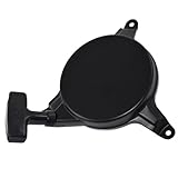 XEBRAD Seilzugstarter, Hand-Rückstoßstarter, for Einhell, GC-PM 46S Rasenmäher, 170 mm Löcher, Kunststoff + Metall, Garten-Rasenmäher-Zubehör Seilzugstarter für den Garten