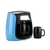 Household Fully Automatic Single Cup Mini Coffee Machine Coffee Maker Small Coffee Maker Tea (Color A)
