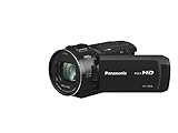 Panasonic HC-V808EG-K Full HD Camcorder (LEICA DICOMAR Objektiv, Full HD 50p Video, 24x opt. Zoom, opt. Bildstabilisator, WiFi, Wireless Twin Camera)