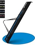 STYNGARD Skitasche mit Rolltop [140 cm bis 200 cm] - Skisack aus robustem Material mit hochwertigen Reisverschlüssen - Ski Bag Modell Helsinki