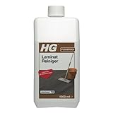 HG Laminat, Vinyl und PVC Reiniger, ein frisch duftender, konzentrierter Bodenreiniger für alle Arten Von Laminat-, Vinyl und PVC-Böden, geeignet für die regelmäßige Anwendung - 1 Liter