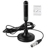 Hochauflösende Innenfernsehantenne – TV-Antenne drinnen, TV-Antenne Signalverstärker | Anti-Stör-Display-Antenne mit langer Reichweite für intelligenten Anzeigebildschirm, verbessert die visuelle