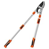 Baumknipser, Astschneider, strapazierfähig, rutschfest, langer Griff, Gartenschere zum Trimmen von Hecken, Ranken, Formschnitt, Strauch, Rasen, Outdoor, Innenbereich, Gartenarbeit