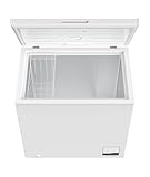 Geratek - Gefriertruhe Montreal - GT2300W - Tiefkühltruhe mit 199 Liter Nutzinhalt - Gefriertruhe mit integriertem Gefrierkorb - Freistehende Kühltruhe - leise Gefriergerät mit regelbarem Thermostat