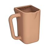 Baby-Silikon-Shampoo-Tasse mit weichem konturiertem Design und rutschfestem Griff für sanftes Waschen der Haare während der Badezeit, Baby-Silikon-Shampoo-Tasse