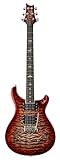 PRS SE Custom 24-08 Quilt Charcoal Cherry Burst
