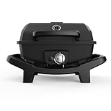 BURNHARD 1-Brenner Gasgrill Wayne JR. 3,6 kW – Tragbarer...