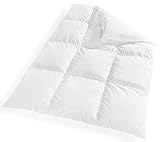 VitaloBett Winter Daunen-Decke - extra warme Bettdecke mit 100% Daunen-Füllung - Allergiker-geeignete Öko-Tex Steppdecke - Wärmeklasse 5-135x200 cm