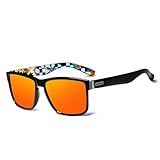 UKKD Sonnenbrille Polarisierte Sonnenbrille-Mann-Sport-Sonnenbrillen Frauen Reise Gafas De Sol,C6