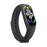 Xiaomi Smart Band 7 Fitness Aktivitätstracker, 1,62' AMOLED Display, 14 Tage Akkulaufzeit, SpO2 Tracking Schlaf-und Pulsüberwachung, Stressüberwachung, 120+ Trainings Modi, 5ATM, Mi Fit App, Schwarz