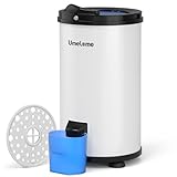 Wäscheschleuder 2800 U/min Umelome, Energie-und Stromsparschleuder wäscheschleudern, 6kg Kleidung vor dem Spinnen, Energieklasse A+++, Weiß