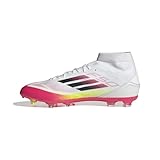 adidas Unisex F50 League Football Boots FG/MG Fußballschuhe, FTWR White/core Black/solar Yellow