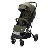 Fillikid Buggy Styler Elite – Sportwagen bis 22 kg, kompakt faltbar, Liegefunktion, 360° Räder, großer Korb - Olive Melange
