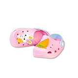 LittleMe, Kinder Clogs, Hausschuhe Kinder, für 1-3 Jahre Mädchen und Jungen, lustige und rutschfeste, Badelatschen Kinder, Pantoletten Kinder, Gartenschuhe Kinder (Hell-Pink, Gr. 23)