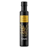 Natulio Senföl Bio kaltgepresst 250ml - mit der typischen Senfschärfe, verfeinert diverse Speisen - reich an Omega 3 und aus erucasäurearmer Senfsaat - zertifiziert nach DE-ÖKO-006