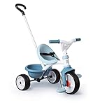 Smoby - Be Move blau - Kinderdreirad mit Schubstange, Sitz...