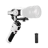 ZHIYUN Crane M3S [Official] Gimbal Stabilisator für Kamera Spiegellose/Smartphone/Action Cam/Gopro, 3-Achsen Stabilizer mit Stativ/ 1000lm Videoleuchte/Bluetooth/ 1.22' Bildschirm, 705g