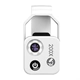 200X Handy-Mikroskop-Objektiv mit LED-Licht, tragbares digitales Mikroskop für Kinder, Handmikroskop, Dermatoskop, Hautdiagnose, Haaranalysator